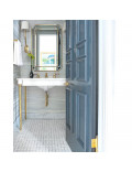 Зеркало в золотой раме Леннокс в интернет-магазине зеркальной мастерской ЗЕРКАЛА-М фото 2 